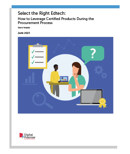 Select the Right Edtech report cover